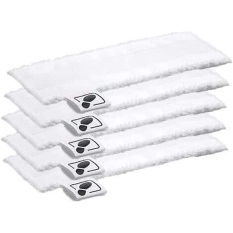 5 pièces Housse en microfibre pour nettoyeur vapeur Karcher EasyFix SC2 SC3 SC4 SC5 (1/4)