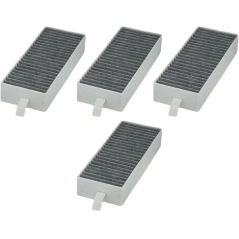 Herboom 4 stuks actieve koolfilters voor Siemens HZ9VRCR0 17004796 / Bosch HEZ9VRUD0 17004811/ Neff Z821VR0 17004806/ Gaggenau CA282111/ Constructa CCZ9VRCRCR0 17006669, verlucht vervangingsfilter