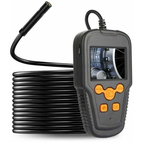 Caméra endoscopique LCD 2,4 pouces - Résolution HD 1080P - Objectif IP68 8 mm - Endoscope portable (1/4)