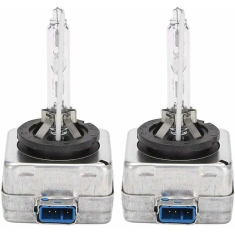 Alovez – Lot de 2 ampoules D8S 6000K au xénon – 35W – 40V – Remplacement 66548 66549 – Compatible Volkswagen Beetle, Ford Focus, Forte (1/4)