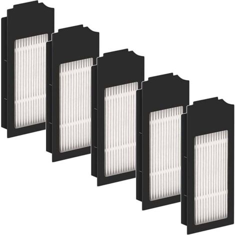 (5 Pièces) N20 Plus Filtre HEPA Pour Aspirateur robot Ecovacs DEEBOT N20 Plus/ N20 Pro Plus/ X1 Omni/ X1 Pro Omni/ X1 Plus/ T10 Om