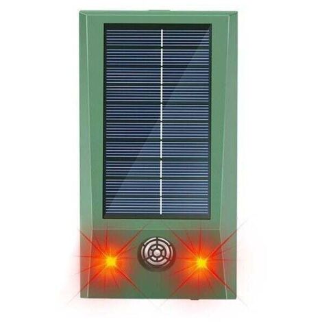 Répulsif solaire à ultrasons pour souris, rats et insectes - énergie solaire (1/4)