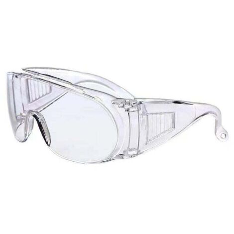 Surlunettes de Protection 1 Paire de Lunettes de sécurité Anti-buée pour l'agriculture, l'industrie et Le Laboratoire,une pièce, transparente, (1/4)