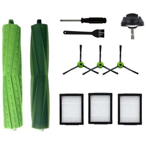 Pour IRobot Roomba E, I et J Series I7 I7+ I2 I3 I3+ I4 I4+ I6 I6+ I8 I8+/Plus J7 J7+ E5 E6 E7 Roue de Brosses LatéRales à Rouleau (1/4)