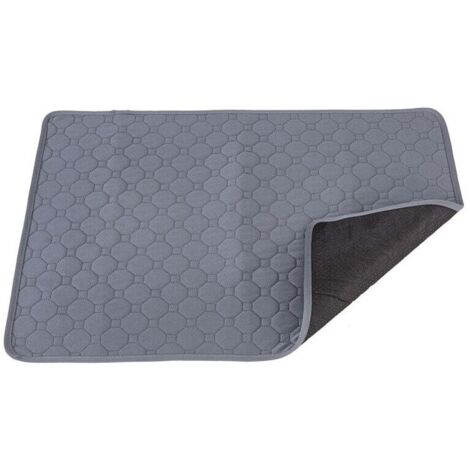 Lot de 2 Tapis Educateur Chiot 100x70cm, Tapis Absorbant Chien Lavable, Tapis Propreté Chien Anti-Fuite et Antiderapant, Alese pour Chien Réutilisable Parfait pour Remplacer Alèses Jetable (1/4)