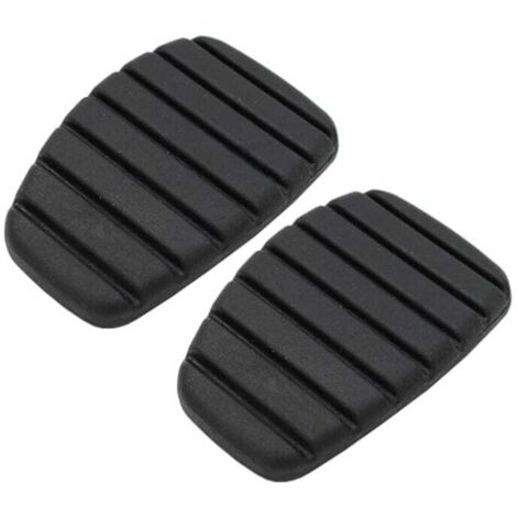 Lot de 2 plaquettes de pédale de frein et d'embrayage en caoutchouc pour Renault Clio Megane Kangoo Laguna Modus Espace Trafic, Opel, Opel Vivaro, Nissan Primastar 7700416724 4653100QAC (1/4)
