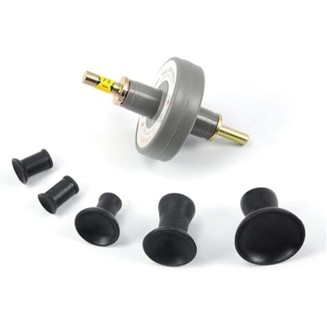 Kit de rodage de valve, outil de rodage de valve, 6 accessoires de rodage de valve, kit de plaques d'aspiration, ensemble de soupape, composé de meulage de valve, outils de rodage automobile, kit de (1/5)