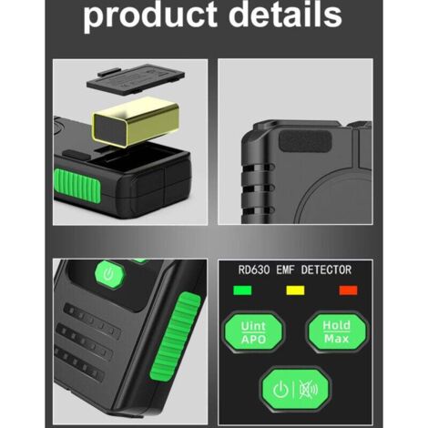 Kit de détecteurs ondes électromagnétiques CEMPROTEC34 PM6860DR - electromagne Kit de détecteurs ondes électromagnétiques CEMPROTEC34 PM6860DR - electromagne
