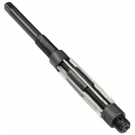 Alésoir à main Carré HSS réglable métal outil coupe main aléseur trou gamme réglage 17-19 mm 6 Flutes (1/4)
