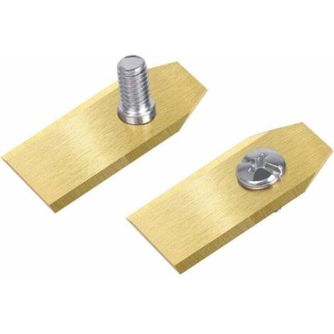 Lot De 45 Lames De 0,75 Mm Pour Tondeuse Robot Husqvarna/Automower/Gardena - Avec 30 Vis, Acier Inox Revêtu Titane - 5