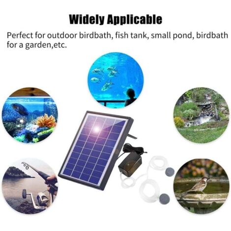 Accessoire Pêche Oxygénation Aérateur Solaire Pour Bassin Matybobe - Pompe à Oxygène Aquarium - Étanche IP65 Matybobe Aérateur Extérieur Accessoire Pêche Oxygénation Aérateur Solaire Pour Bassin Matybobe - Pompe à Oxygène Aquarium - Étanche IP65 Matybobe Aérateur Extérieur