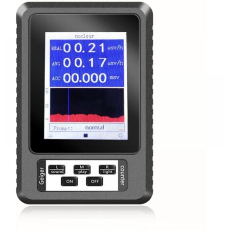 Compteur Geiger XR1-B, détecteur de rayonnement nucléaire, détecteur de rayonnement ionisant