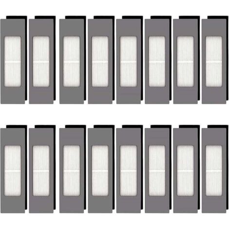 (16 Pièces) N10 Filtre HEPA Pour Robot Aspirateur Ecovacs DEEBOT OZMO N10 N10 Plus 920 950 T8 AIVI Max T9 T5 N5 N7 N8+ N8 Pro Plus (1/4)