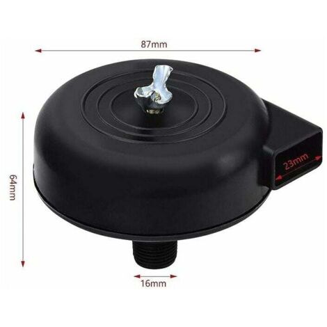 Compresseur d'Air Filtre Silencieux, 3/8" Filetage 16mm Pièces pour Compresseur d'Air.Gu.B/bon