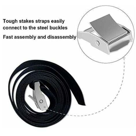 Kit d'ancrage au Sol 4 pices pour Trampoline,balanoire,Chevilles d