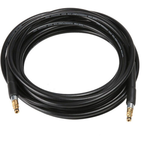 15m Tuyau de rechange pour nettoyeur haute pression Karcher K2 K3 K4 K5 K6 K7 Tuyau de nettoyage haute pression Connecteur rapide et libération rapide (1/4)