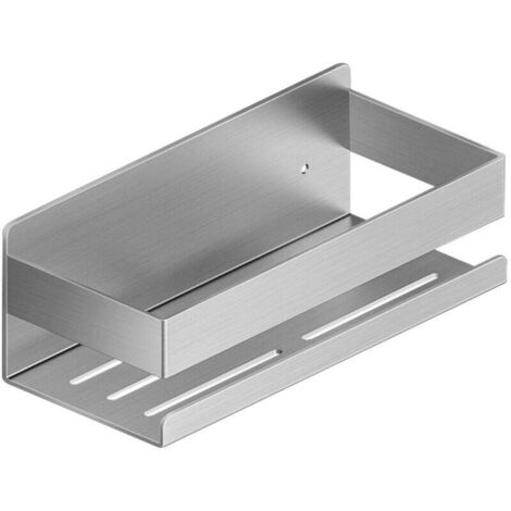 Etagere Douche sans Percage, 2 PCS Rangement Douche en Acier Inoxydable SUS304, Etagere Salle de Bain pour Le Gel Douche et Le Shampooing (Argento - 2 PCS) (1/4)