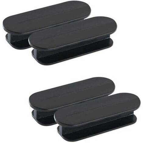 Boutons et poignées de meubles,Lot de 4 poignées auto-adhésives pour placard de cuisine, tiroir, fenêtre, porte coulissante