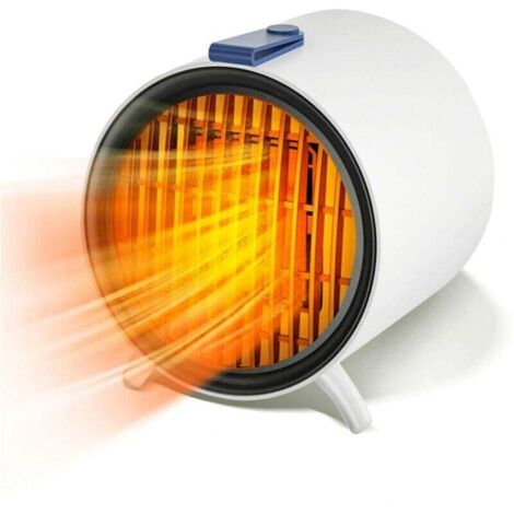 Chauffage en céramique, chauffage électrique 500 W, protection contre la surchauffe, chauffage d'appoint, adapté pour l'intérieur, le bureau, la maison, la chambre. (1/4)