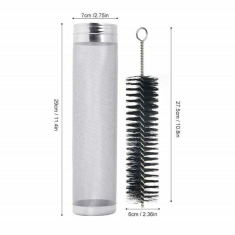 SURENHAP 300 Mini-filtre à Bière en Acier Inoxydable Panier Filtre à SURENHAP 300 Mini-filtre à Bière en Acier Inoxydable Panier Filtre à
