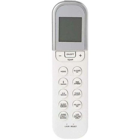 Télécommande de climatiseur compatible avec la télécommande de climatiseur-Midea Rg36f /bgef Rg36f2 /bgef Rg36f4 /bgef (1/4)