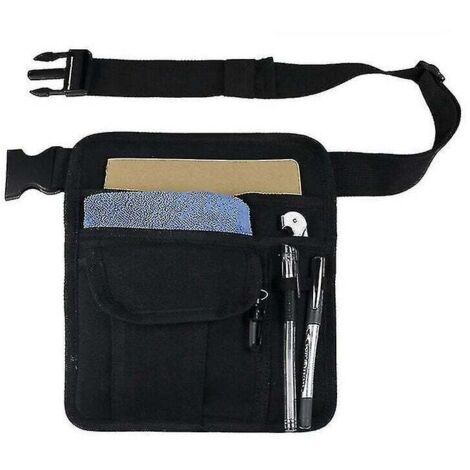 Tablier de serveur pour serveur, serveuse – Ceinture utilitaire Fanny Pack Pocket Izer pour invité, tablette, stylos (1/4)