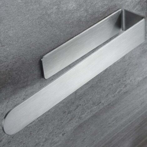 Porte-serviettes, porte-serviettes de salle de bain 30cm, porte-serviettes adhésif SUS304 (1/4)