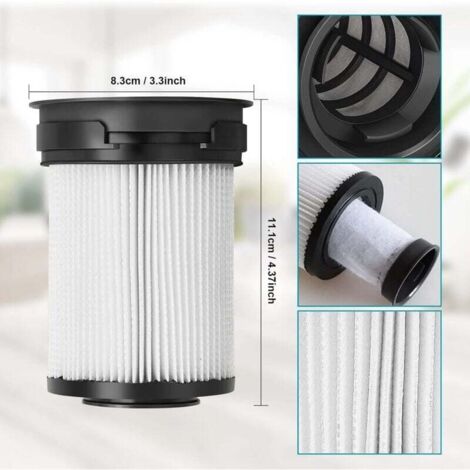 Lot De 3 Filtres De Rechange XT1 Pour Aspirateur - Compatible Avec Plusieurs Modèles, Entretien Simple