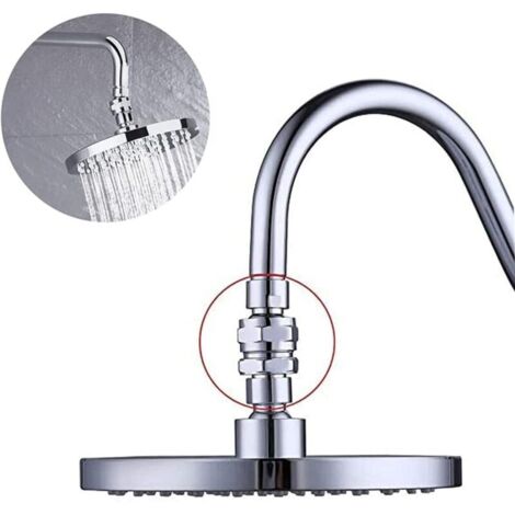 Adaptateur Pivotant Pour Pommeau De Douche, Joint à Rotule Pour Pommeau De Douche Suspendu/à