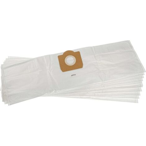 10x sacs d'aspirateur, matière non tissée pour aspirateur Stihl SE 100, SE 60C, SE 60E, SE 80, SE 90, SE60 (1/4)