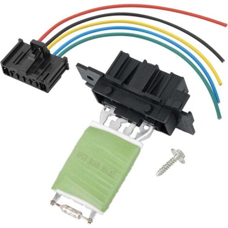Résistance Ventilateur Chauffage 77364061 – Compatible Fiat Doblo, Grande Punto, Punto Evo, Référence 55702407