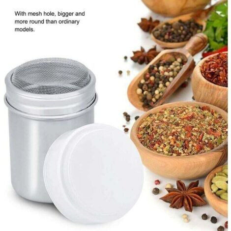 Saupoudreuse Cacao, Sucrier Pour Sucre en Poudre, avec