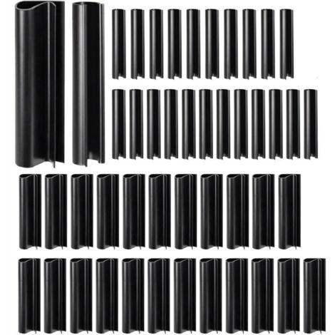 48 Pièces Clips de Fixation pour Couverture de Piscine Lot de Clips Antivents pour Hiver Accessoires de Protection pour Hors Sol et Cadres Métalliques