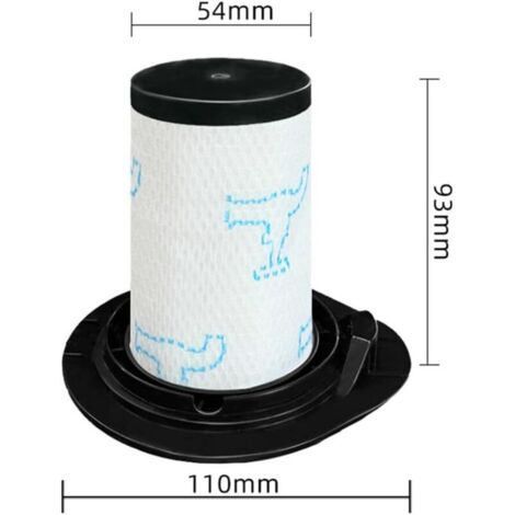 Jeu De 5 Filtres Compatible Aspirateurs Thomas AQUA+ - Alternative Économique Au Kit 787241