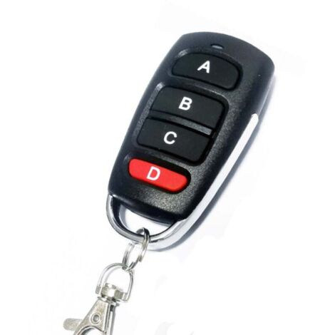 4Pcs Telecommande Portail Garage 433 Mhz Télécommande