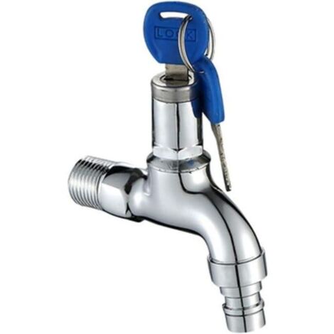 Robinet Robinet Antivol pour Extérieur, Robinet en Laiton Antivol, Robinet Extérieur Verrouillable, pour Machine à Laver Dans le Jardin (SKU produit : 93419861 SKU Offre : 1022LIU36)