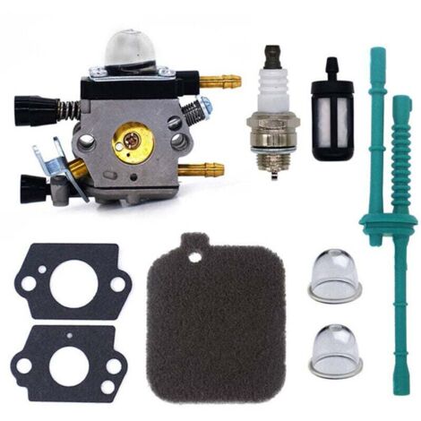 Carburateur C1Q-S68G pour Sti-HL BG45 BG46 BG55 BG65 BG85 SH55 SH85 souffleuse à Feuilles C1Q-S68 4229120 0606 Kit de Mise au Point de carburateur avec Joint de Filtre à Carburant (1/4)