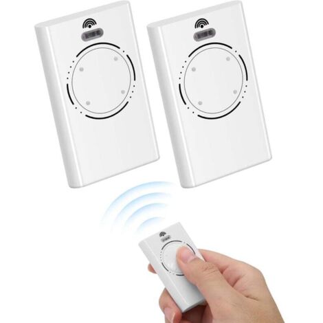 Lot de 2 Télécommande Porte de Garage 868MHz, 4 Canaux Compatible avec XT4 868 SLH, XT2 868 SL (1/4)