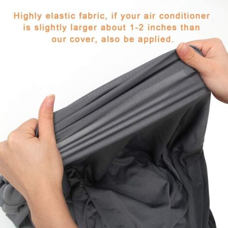 Housse Protection Climatiseur Portable Black+Decker – 420D Étanche Anti-Poussière – 48,3 X 40,6 X 76,2 Cm Avec Poches Et Poignées