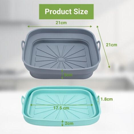 Moule en Siliconen pour Airfryer à air chaud - Moule de cuisson réutilisable pour