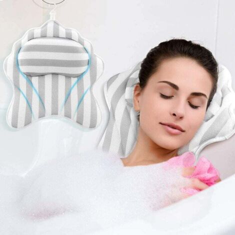 Cousin de Baignoire, Kapmore Coussin de Baignoire Oreiller de Baignoire Repose Tete Baignoire