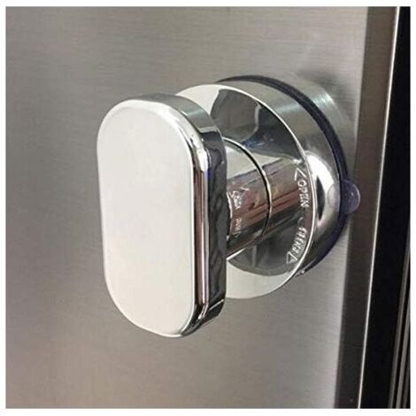 Puissante Ventouse Poignée de Porte en Verre Miroir, Réfrigérateur Tiroir Salle de Bain Ventouse Accoudoir Mural, Baignoire Poignée de Douche Cuisine Tiroir Bouton d'armoire Ventouse