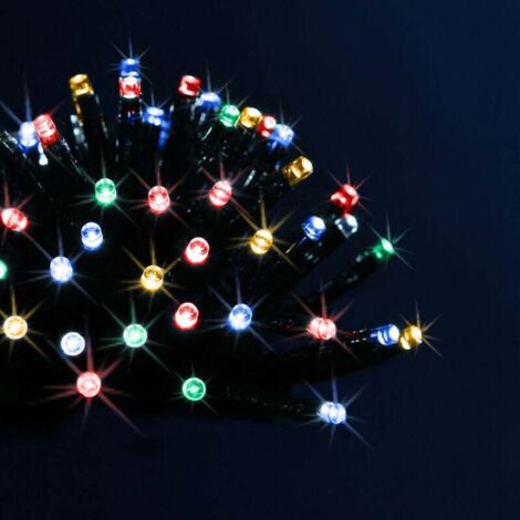 Guirlande lumineuse pour intérieur et extérieur Vert 80 led
