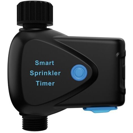 Commutateur de Jonction de Tuyau d’Arrosage Intelligent, Matériau ABS + Résistant aux UV, Dimensions 13.70×12.60×5.40, Contrôle à Distance & Scénarios Intelligents avec Capteur Sol Solaire (1/5)
