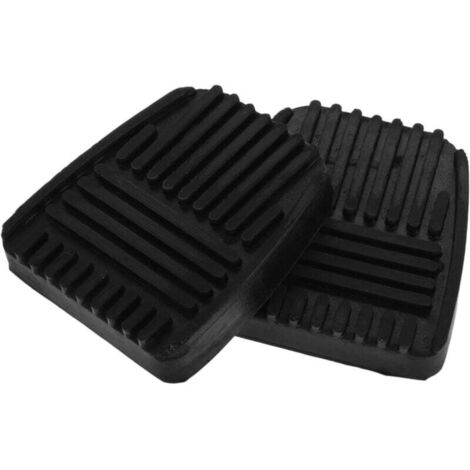 2 pièces Lot de Couvre-pédales Caoutchouc Antidérapants pour Frein et tapis de pédales de frein et d'embrayage adaptés aux Toyota RAV4, Land Cruiser, Camry et Celica (modèle 31321-14020)