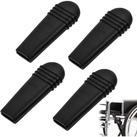 4 Pièces Poignée De Frein De Fauteuil Remplacement De Frein Pratique Couvercles D'extension de Frein de Fauteuil Accessoire Pour Chaise Roulante Réparation Couvertures Leviers (1/4)