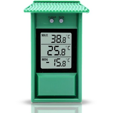Thermomètre ALOVEZ Extérieur IPX2 Cabane (1/4)