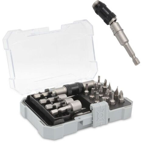 Porte embout magnétique ALOVEZ pivotant et 21 accessoires (1/4)