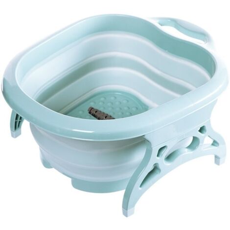 Seaux pliables pour pieds, Spa, pédicure, baignoire d'eau chaude, Massage, bain (1/4)