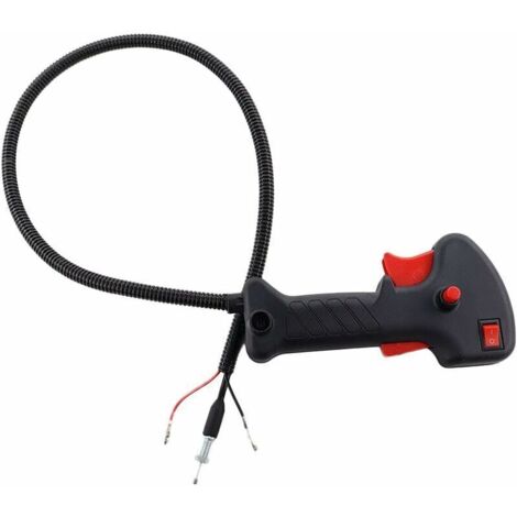 Reemo Poignée d'accélérateur pour débroussailleuse Dolmar MS27U, Matrix BMS 900-4, Demon RQ580 (1/4)